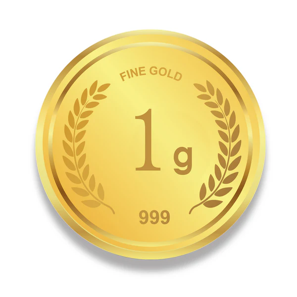 1 Gram 24K Gold Coin